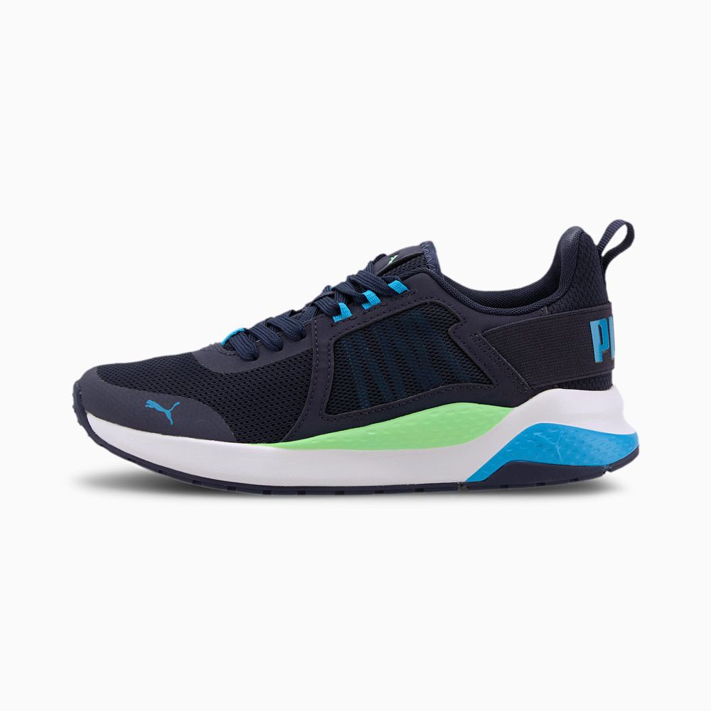 Puma Anzarun Fiú Sportcipő - Sötétkék/Kék/Zöld ( Hungary - NQEXP2134 )